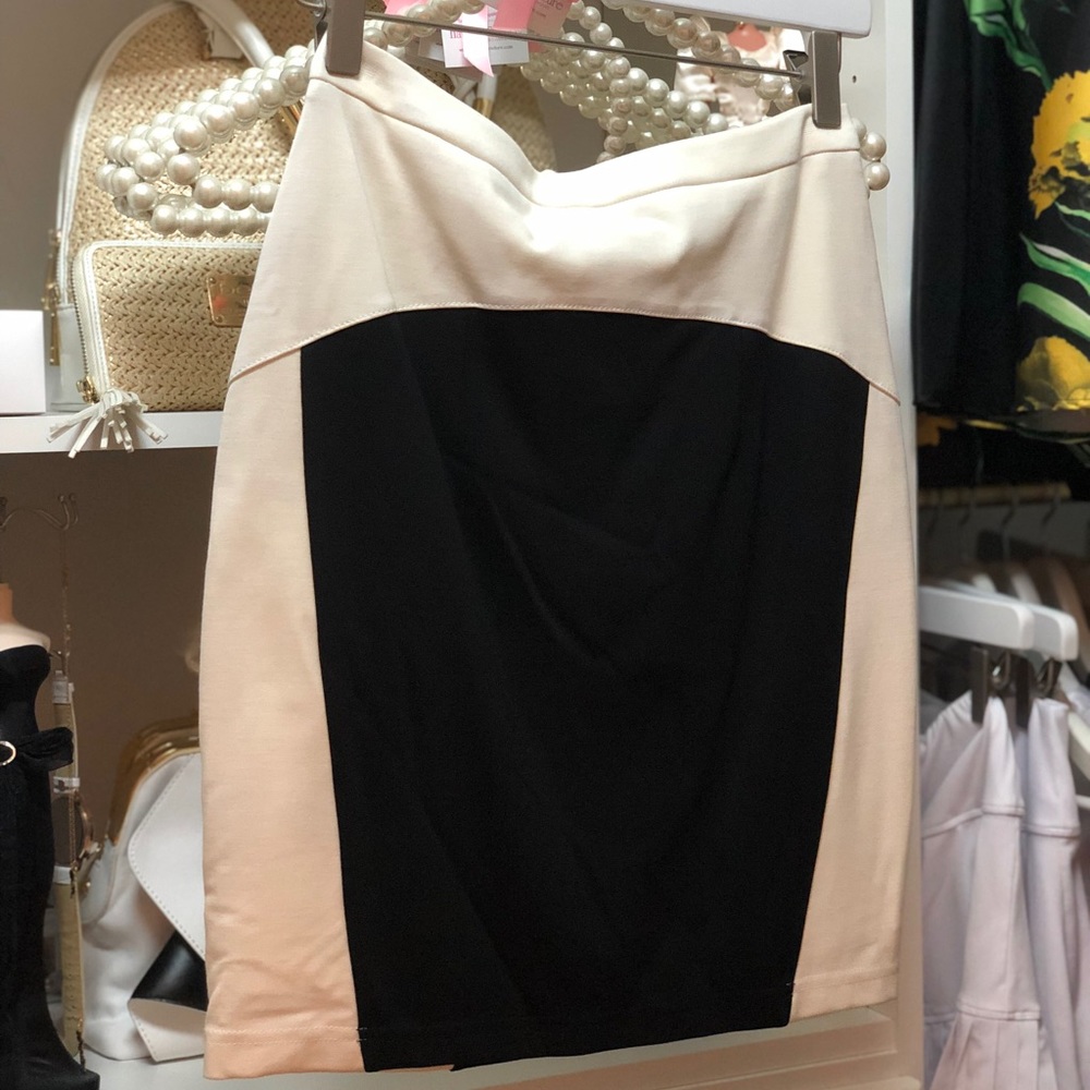 BeBe Two tone Mini Skirt